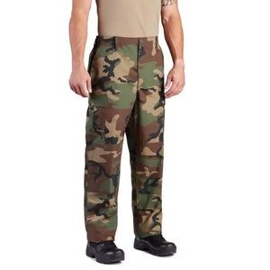 Men’s BDU Woodland Camouflage Combat Tactical Pant